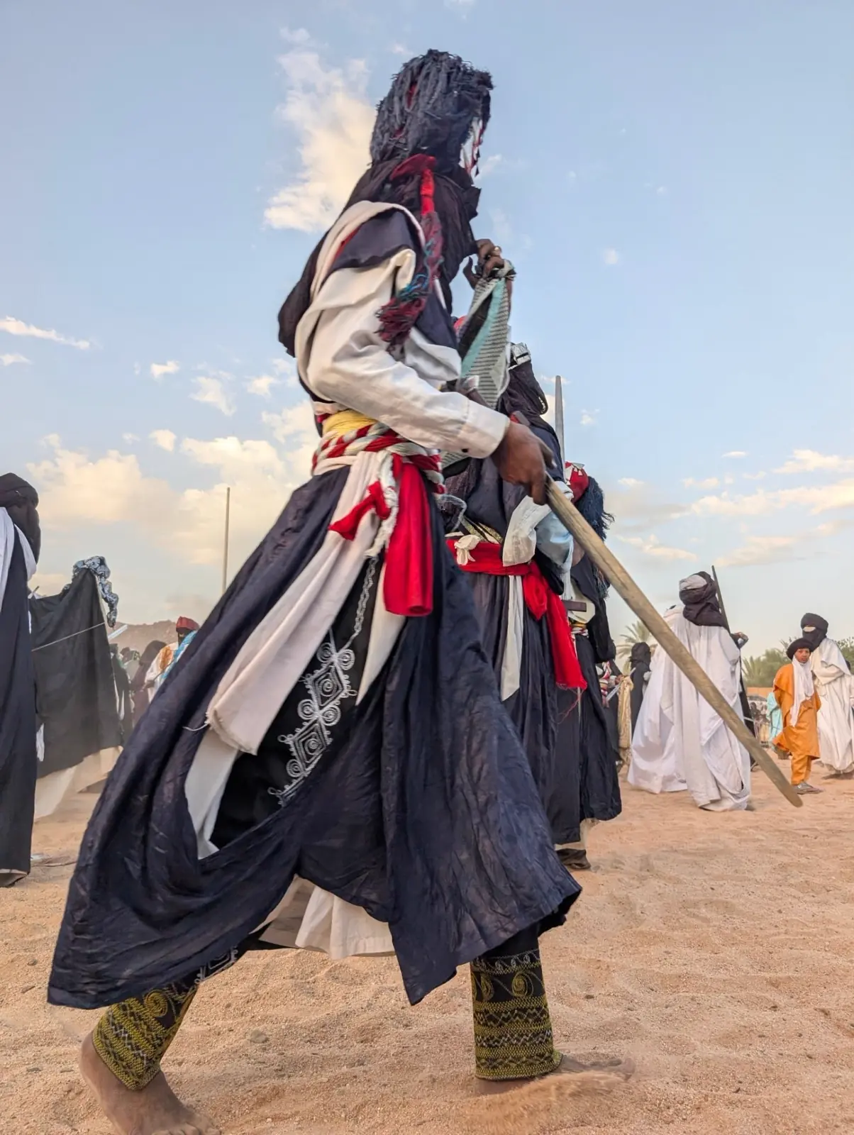 Danseur de la Sebeïba à Djanet